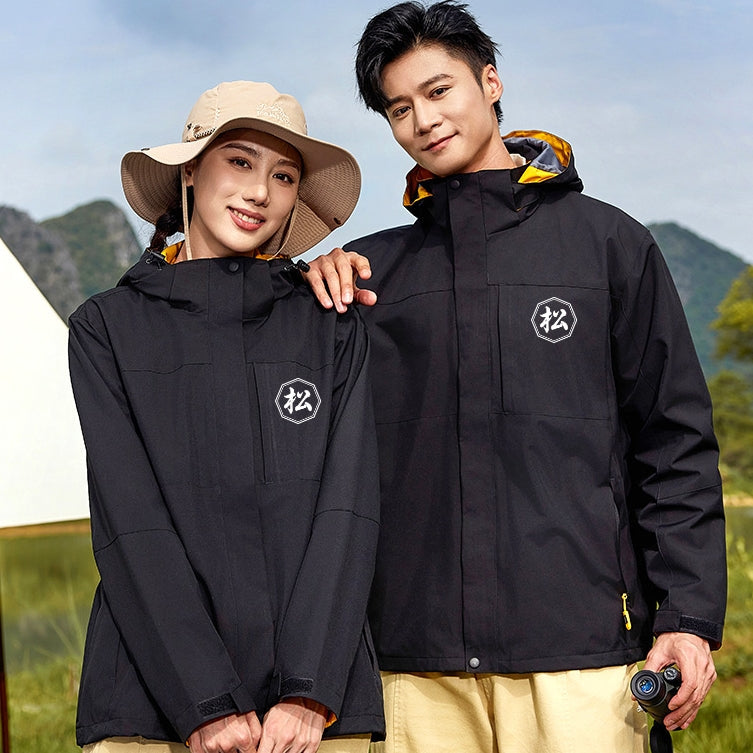 NEW！商店風－秋冬大活躍！商店風3-in-1 ジャケット - Fallook