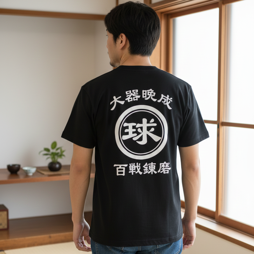 商店風－家族みんなで！商店Ｔシャツメンズサイズ  男女兼用 開店祝 創業記念 開業記念 周年記念 還暦  誕生日プレゼント 帆前掛け風 夏