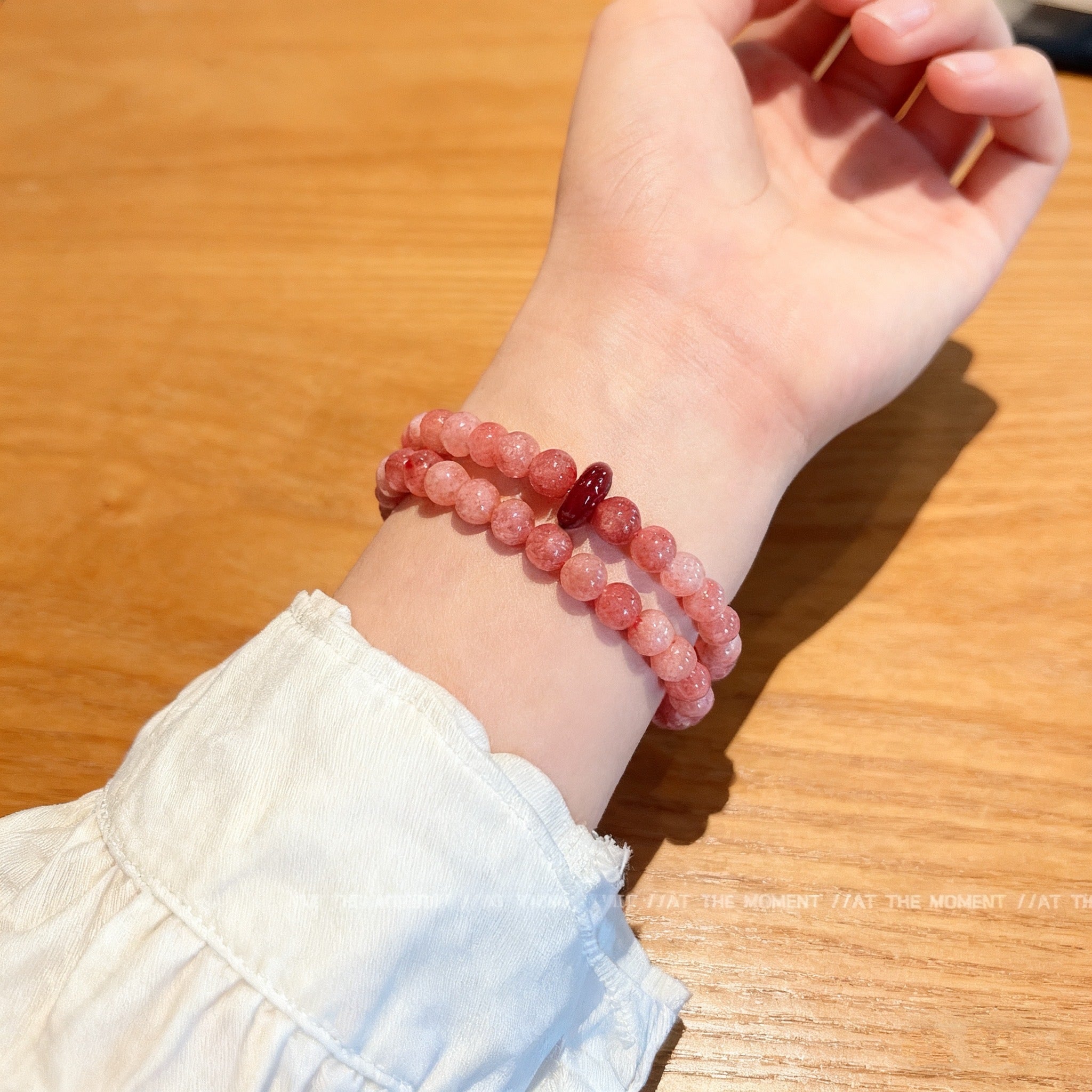 「活力・自信」カーネリアン＆サンストーンブレスレット - 活力と幸運を呼ぶ太陽のエネルギー