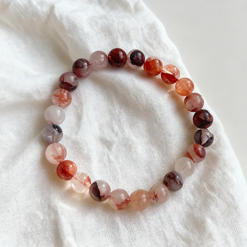 「恋愛・人間関係」桃花招福ブレスレット - 恋愛運を強力に引き寄せるピンクの守り