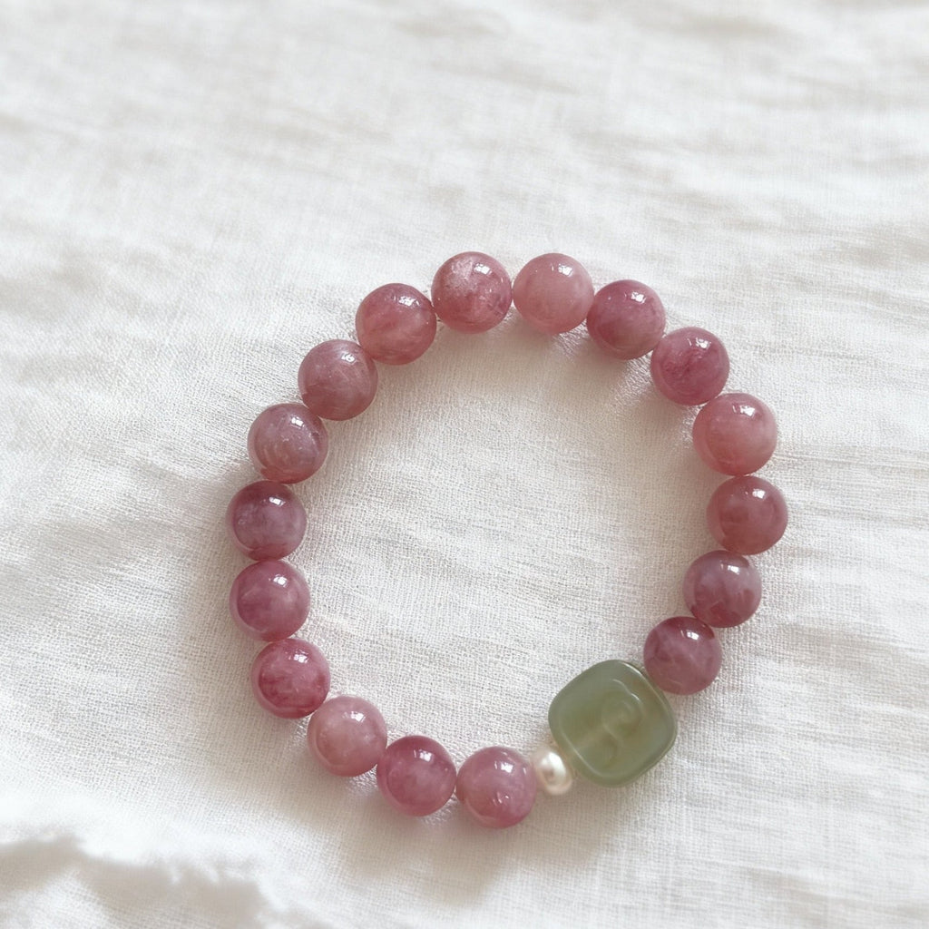 「知恵 · 学業」アメジストの合格・勉強応援ブレスレット - 知恵と集中力を高める紫水晶