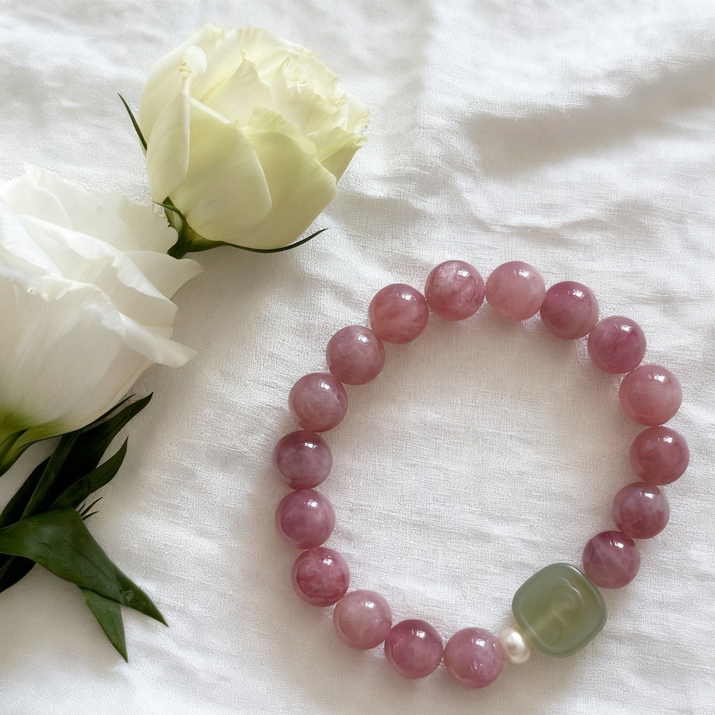 「知恵 · 学業」アメジストの合格・勉強応援ブレスレット - 知恵と集中力を高める紫水晶