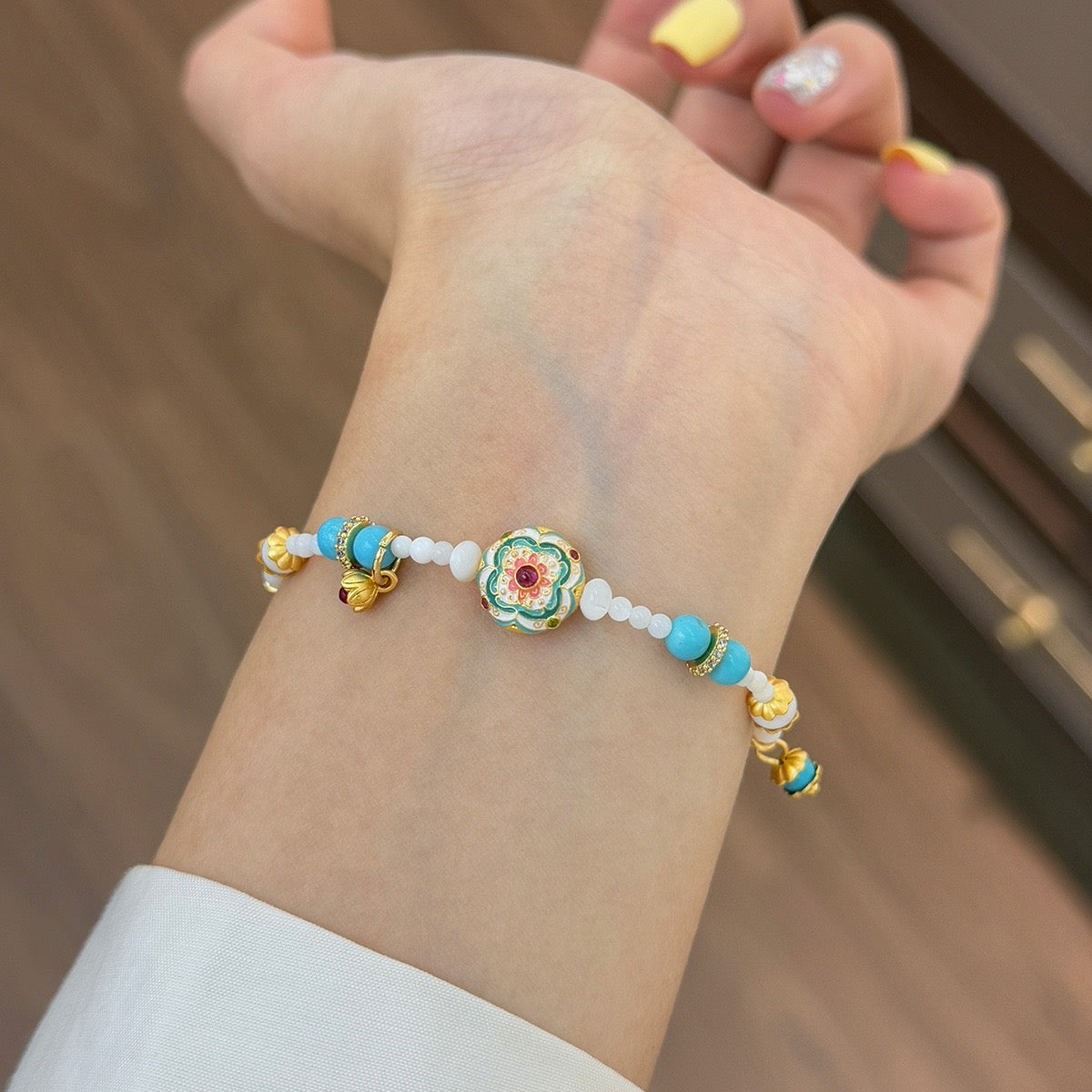 「活力・自信」ジルコン＆ルビー＆ターコイズ ジュエリーセット - 輝きと情熱と守護の調和