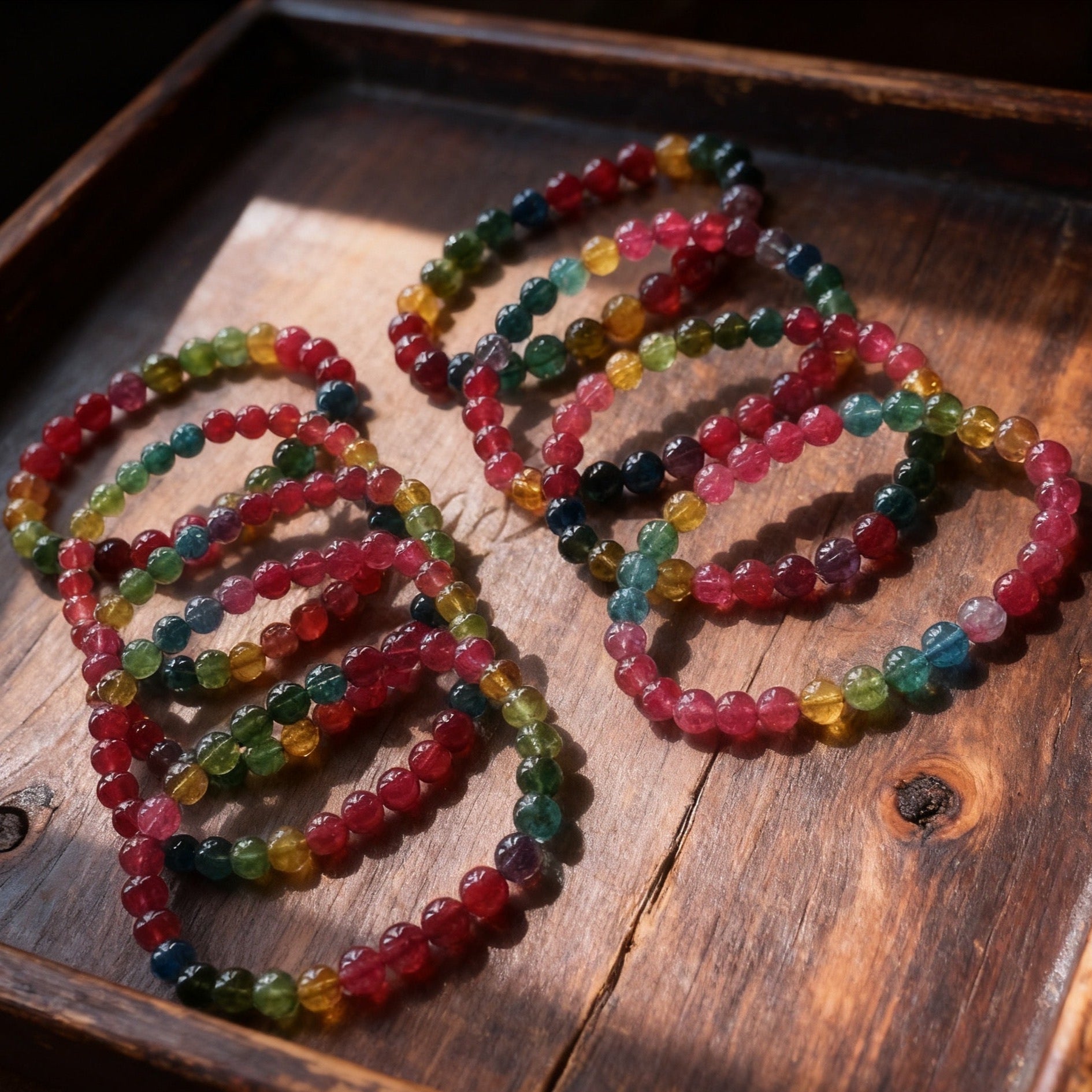 「浄化 · 安定」虹の調和とインスピレーションの石