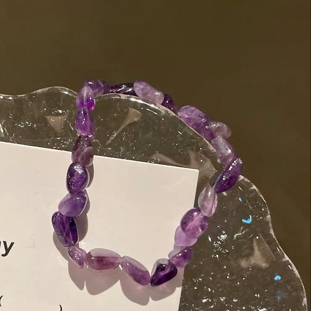 「知恵 · パワー 気」九紫離火運アメジストクリスタル - 未来20年を切り開く開運・活性の結晶