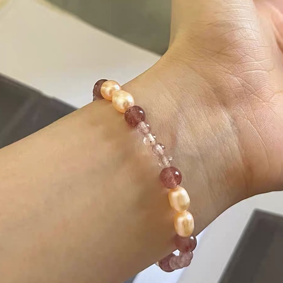 「縁結び」ストロベリークォーツとアゲートが叶える確かなご縁