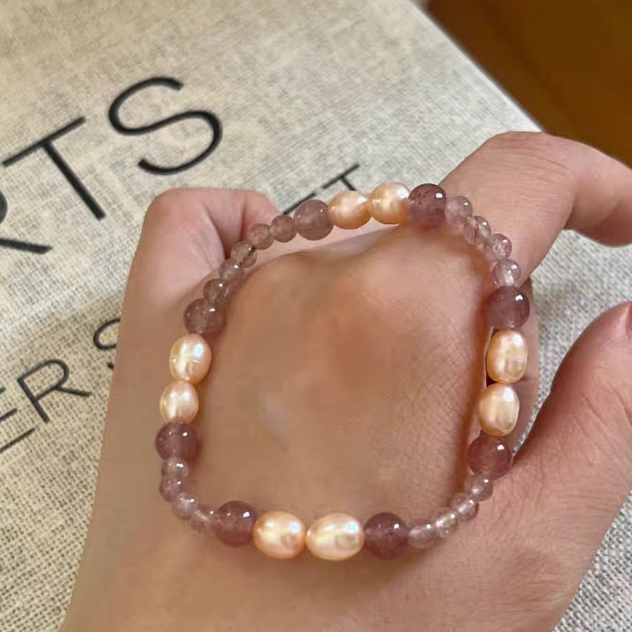 「縁結び」ストロベリークォーツとアゲートが叶える確かなご縁