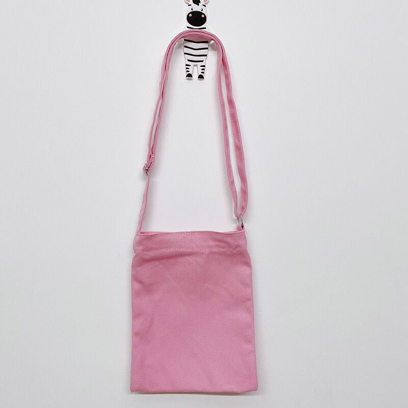NEW ARRIVAL!☆商店風☆家紋· 家族 カスタマイズされたクロスボディキャンバス携帯電話ポーチ - Fallook